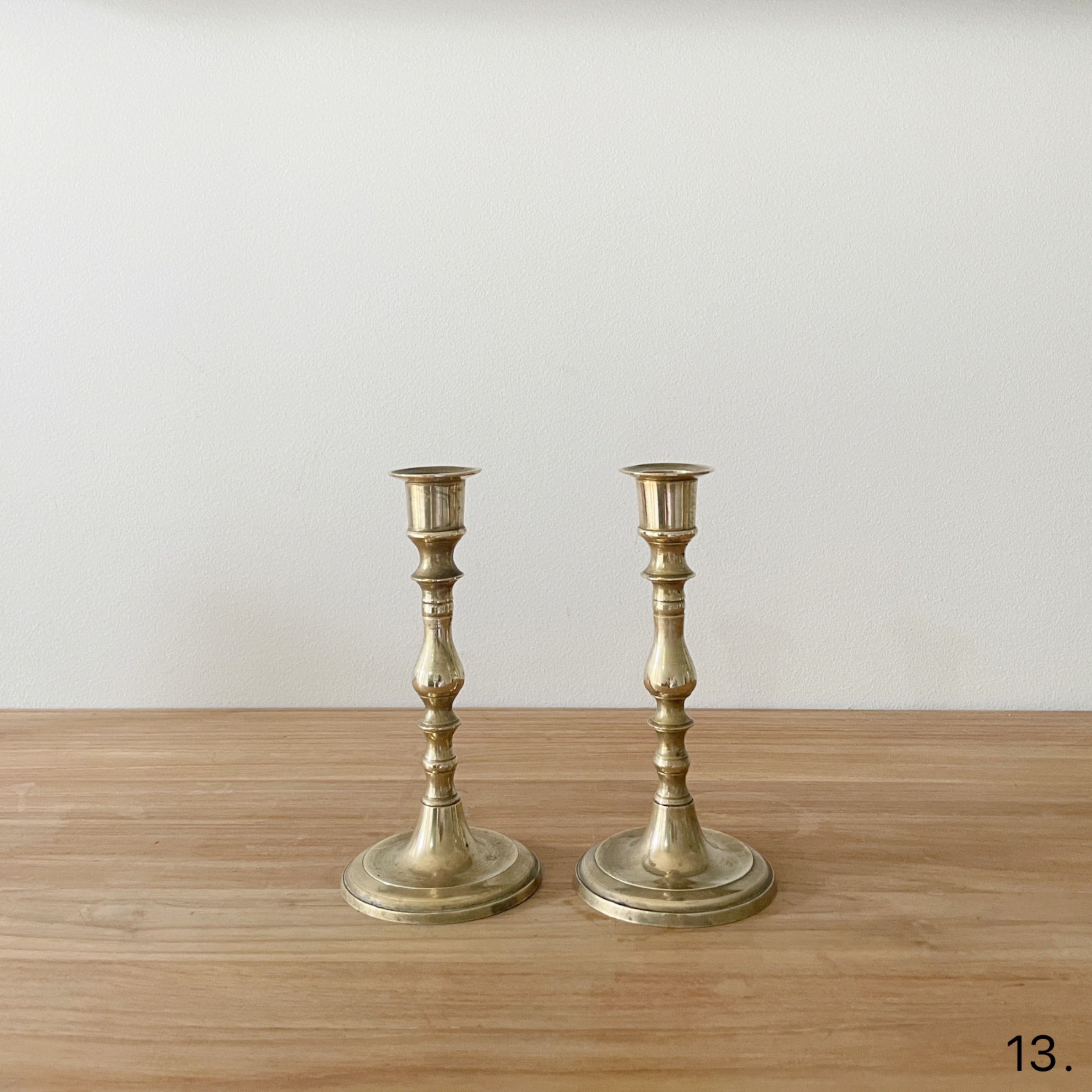 Antique Brass Candlesticks (Assorted)